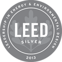  LEED certified Silver Status in 2013